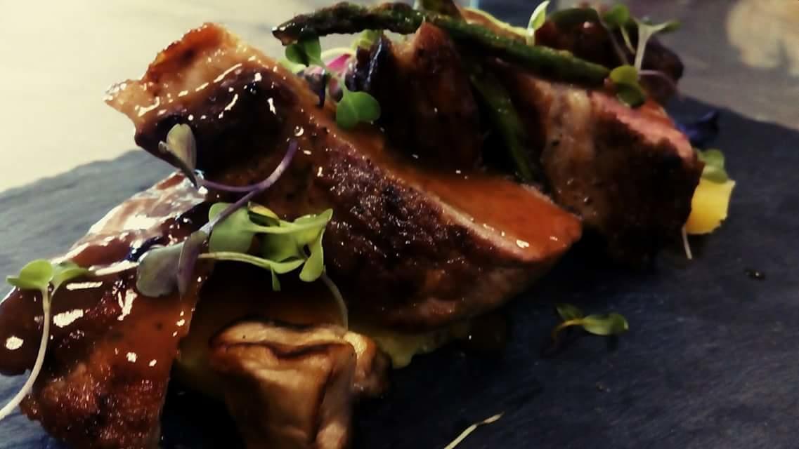 Hotel Restaurante Sostenible La Laguna Brozas Eksteriør bilde